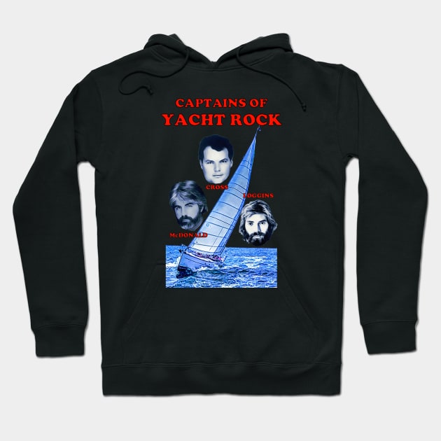 Captains of Yacht Rock Father's Day Hoodie by tongkosongs